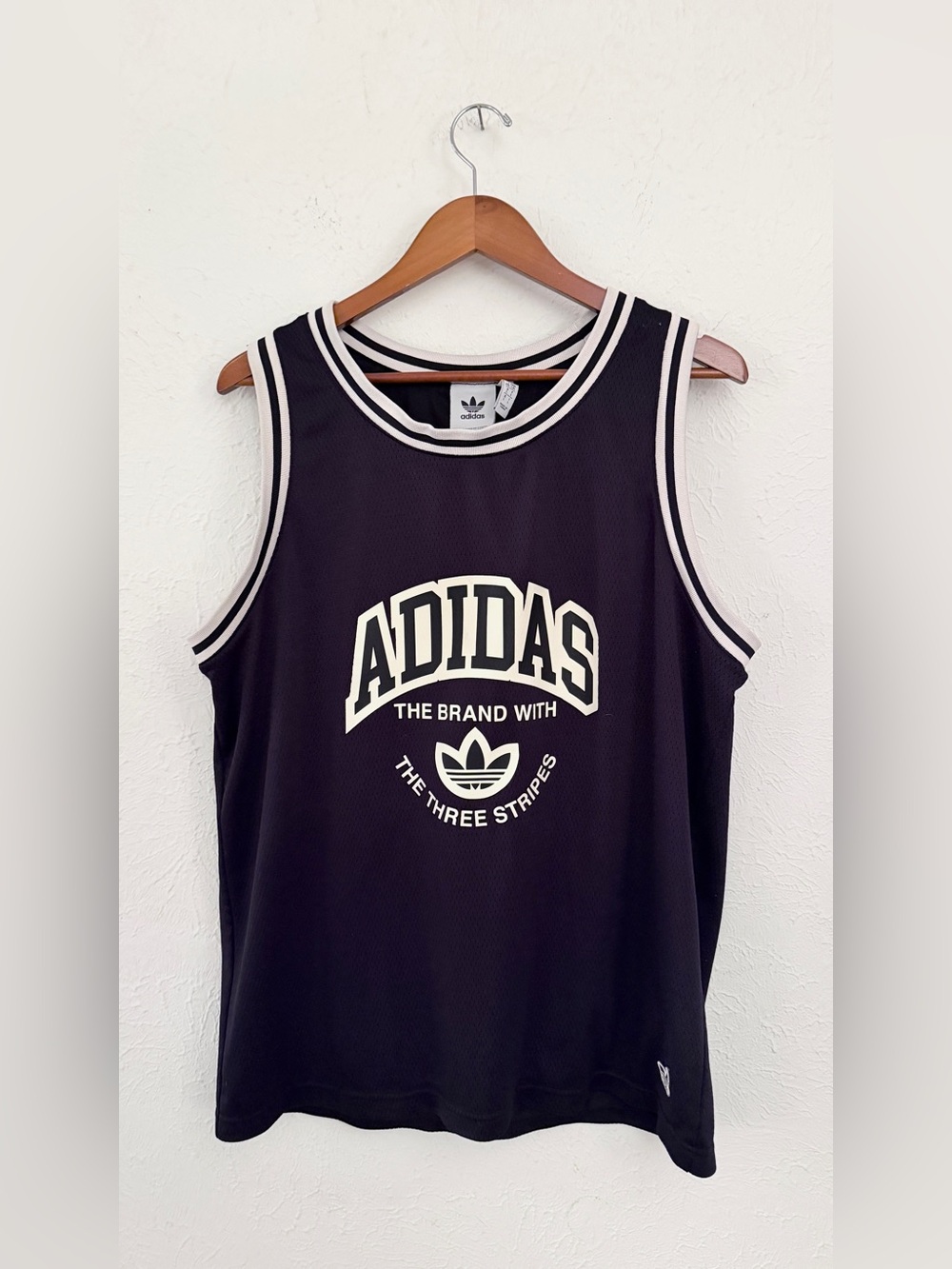 Adidas Black and White Jersey